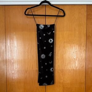 H&M Black Dress with Silver Zodiac Detailing
